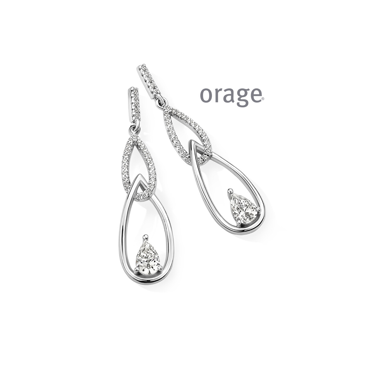 Boucles d'oreilles Orage AS331