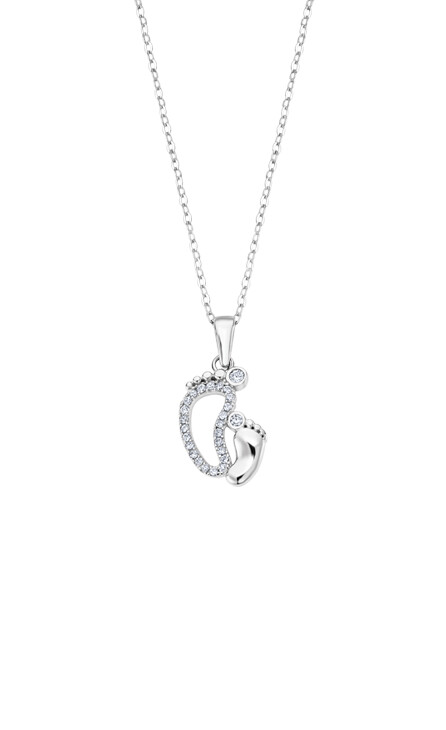Collier Lotus Silver LP3236/1/1