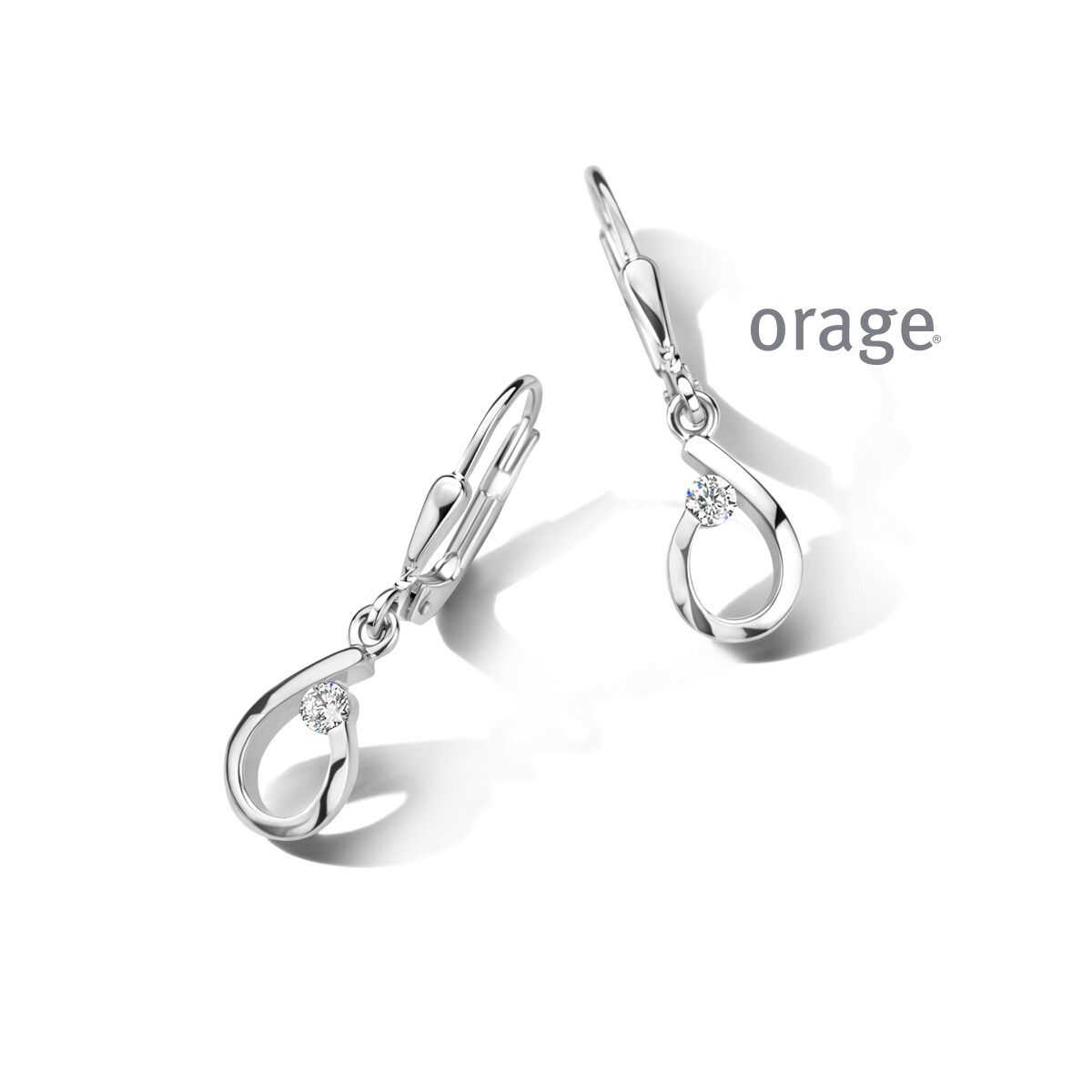 Boucles d&#39;oreilles Orage AT095