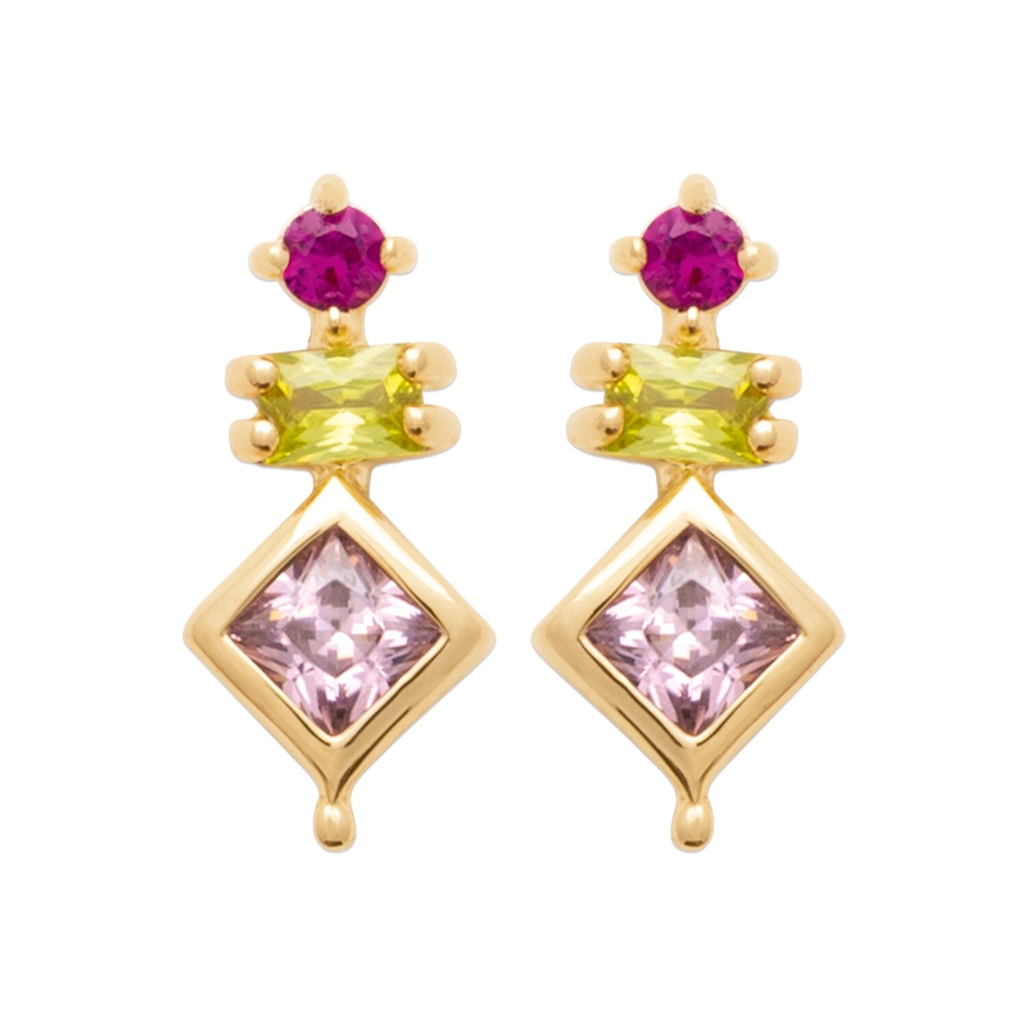 Boucles d&#39;oreilles Soleil DEC133