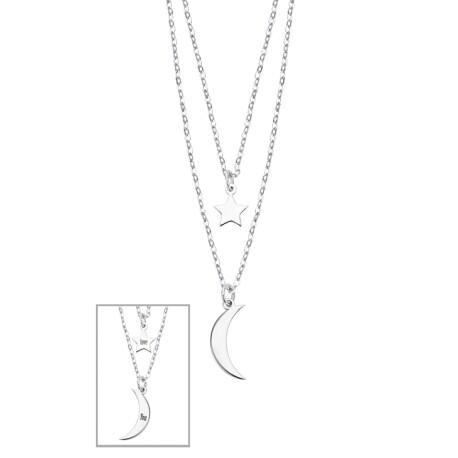 Collier Lotus Silver LP3260/1/1