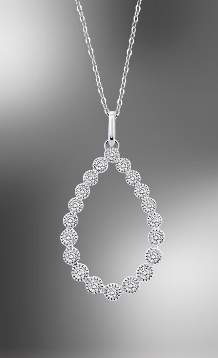 Collier Lotus Silver LP3559/1/1