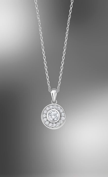 Collier Lotus Silver LP3105/1/1
