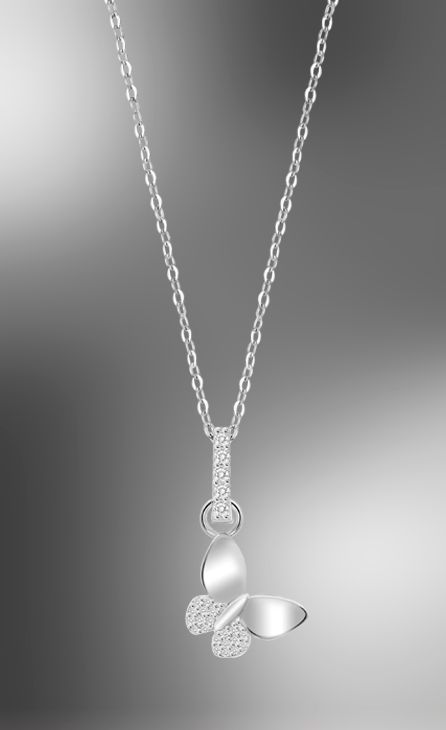Collier Lotus Silver LP3610/1/1