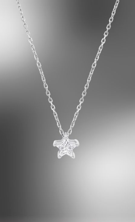 Collier Lotus Silver LP3834/1/1