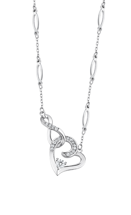 Collier Lotus Silver LP3518/1/1