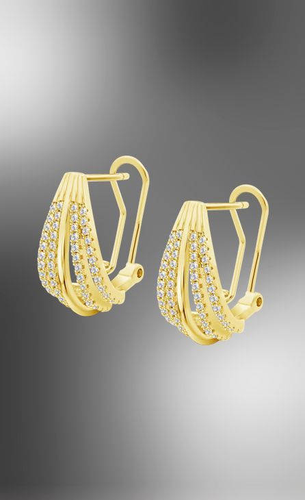 Boucles d&#39;oreilles Lotus Silver LP3808/4/2
