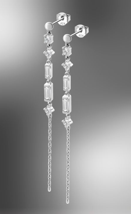 Boucles d&#39;oreilles Lotus Silver LP3664/4/1
