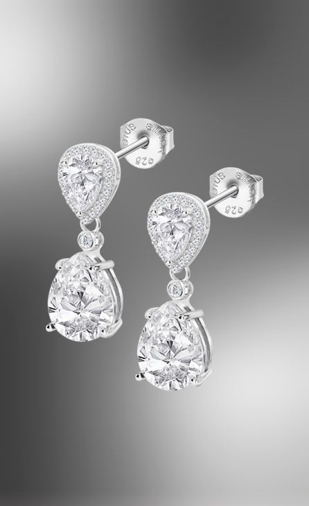 Boucles d&#39;oreilles Lotus Silver LP3788/4/1