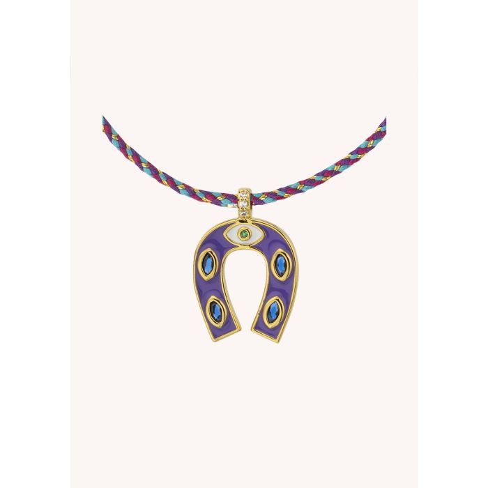 Purple Mini Horseshoe