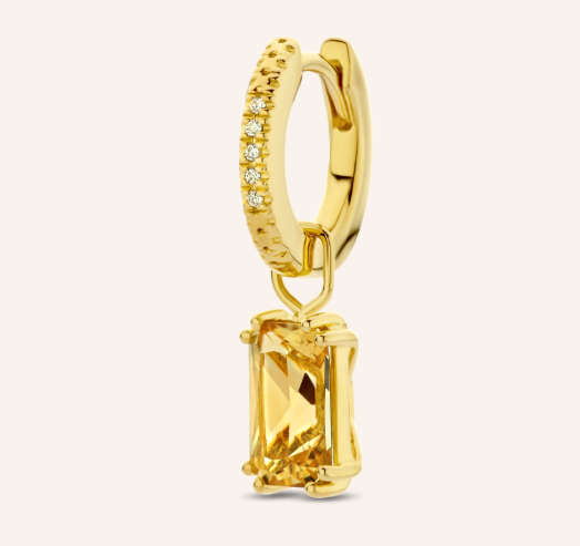 Diamanti Per Tutti Citrine Hoop