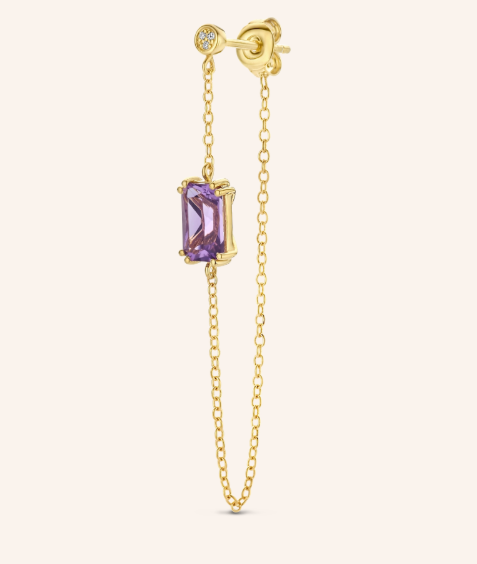 Diamanti Per Tutti Citrine Stud