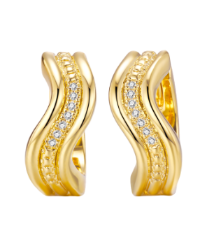 Diamanti Per Tutti Ondine Hoops