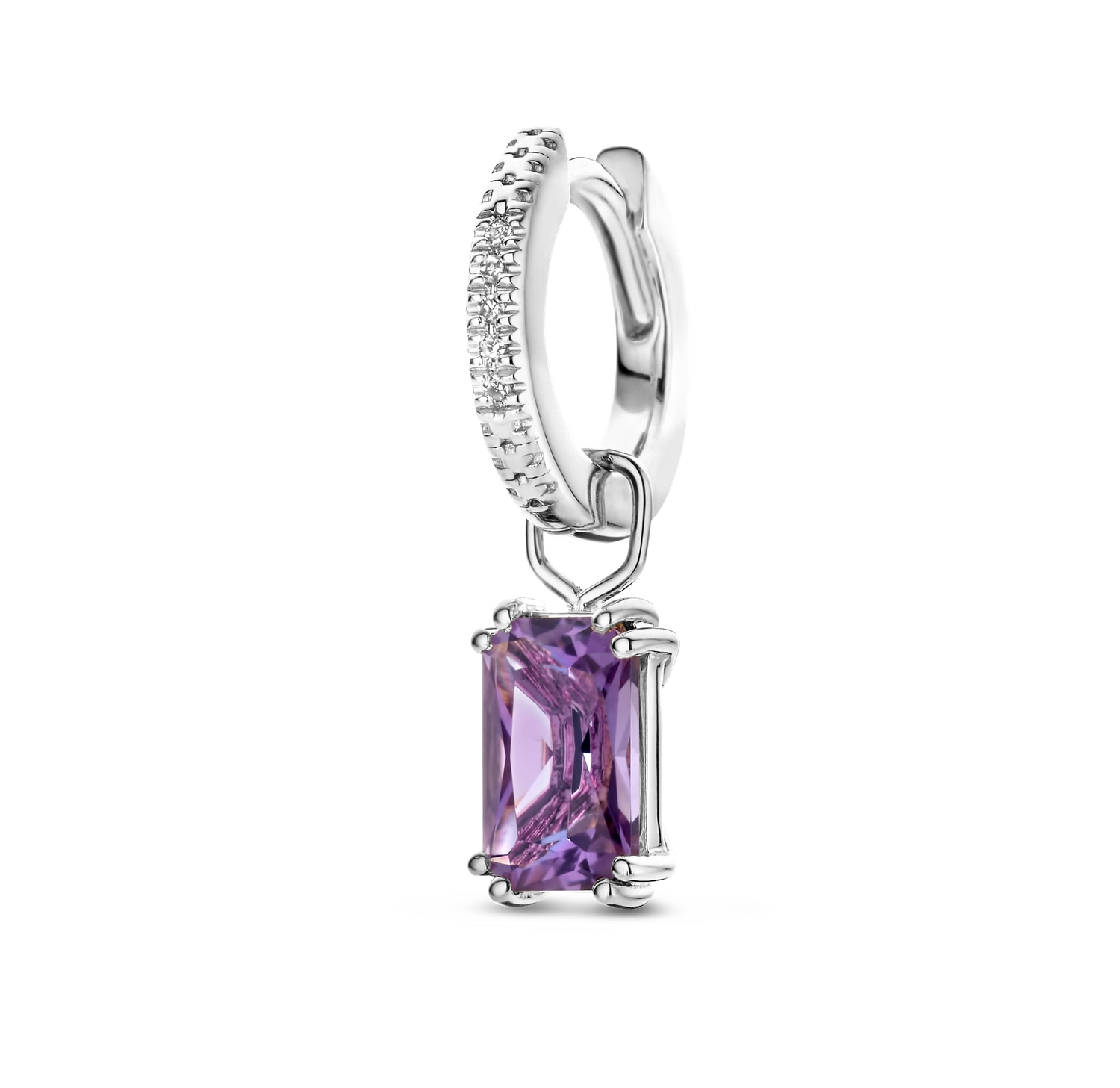 Diamanti Per Tutti Plum Hoop 2479