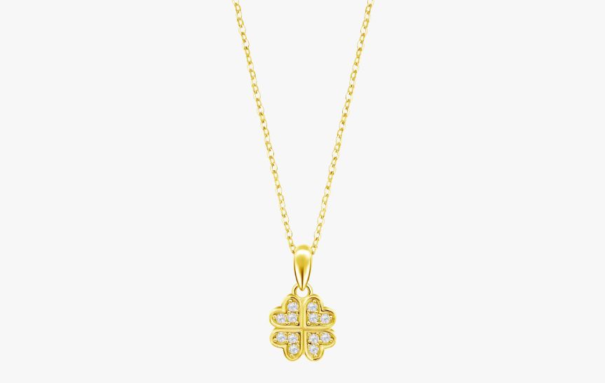 Collier Lotus Silver LP3052-1/2