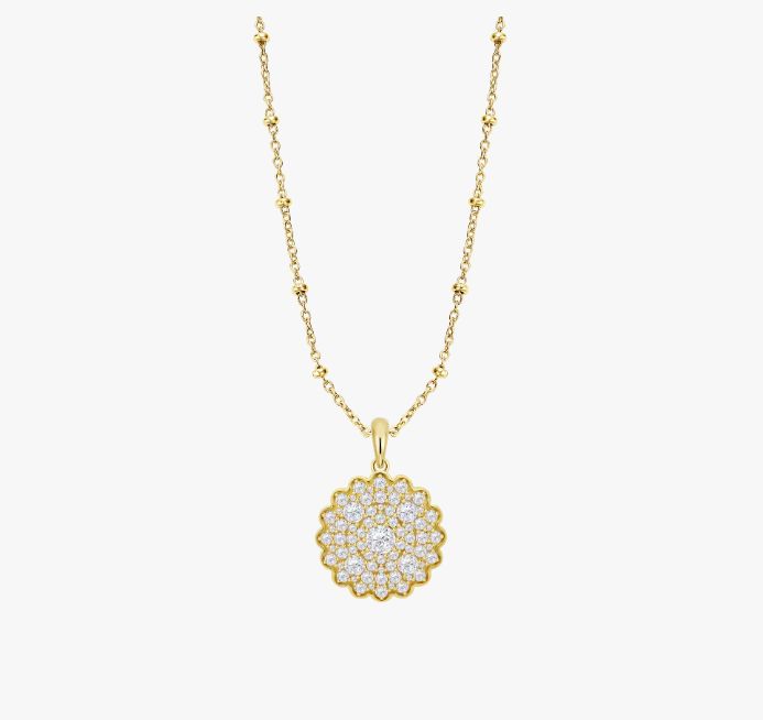 Collier Lotus Silver LP3886-1/2