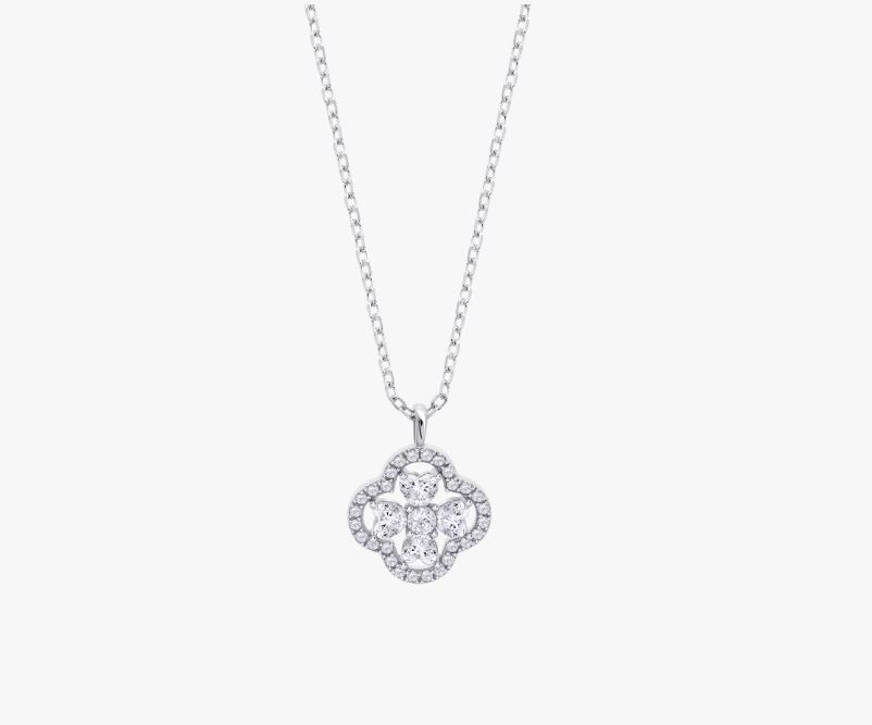 Collier Lotus Silver LP3895-1/1