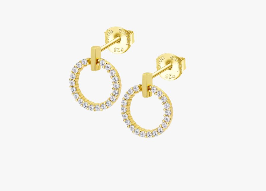 Boucles d&#39;oreilles Lotus Silver LP3100-4/3