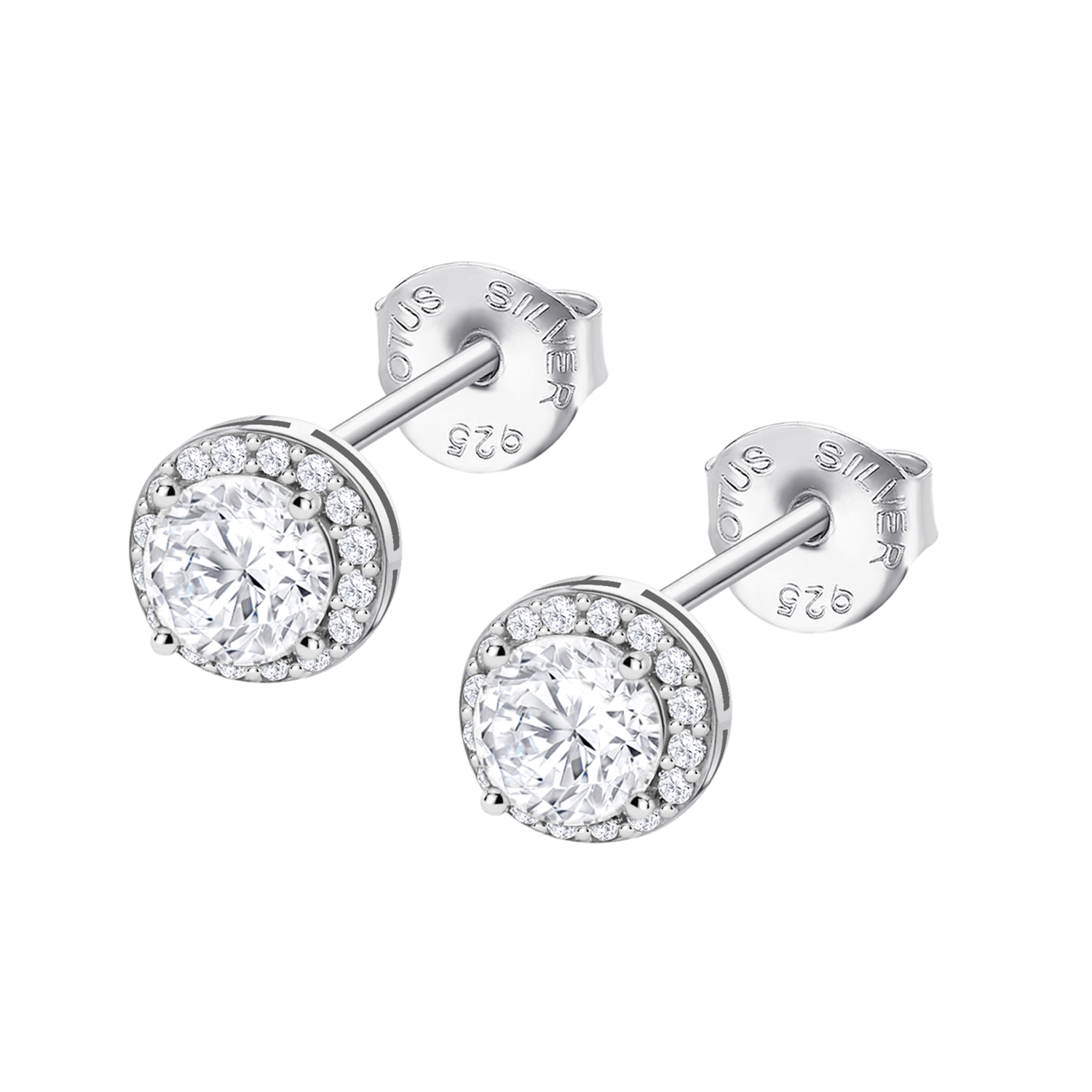 Boucles d'oreilles Lotus Silver LP3104/4/1