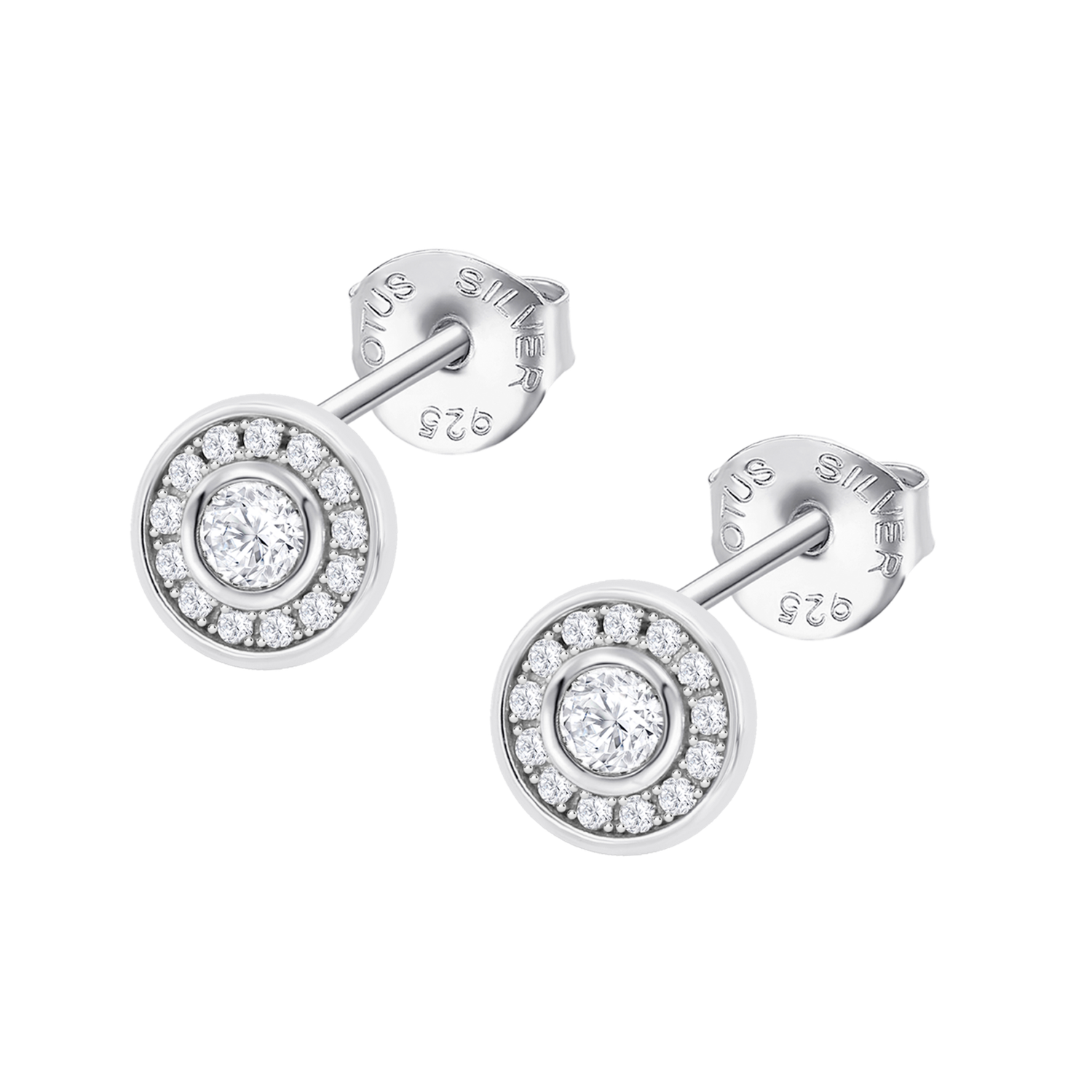 Boucles d'oreilles Lotus Silver LP3105/4/1