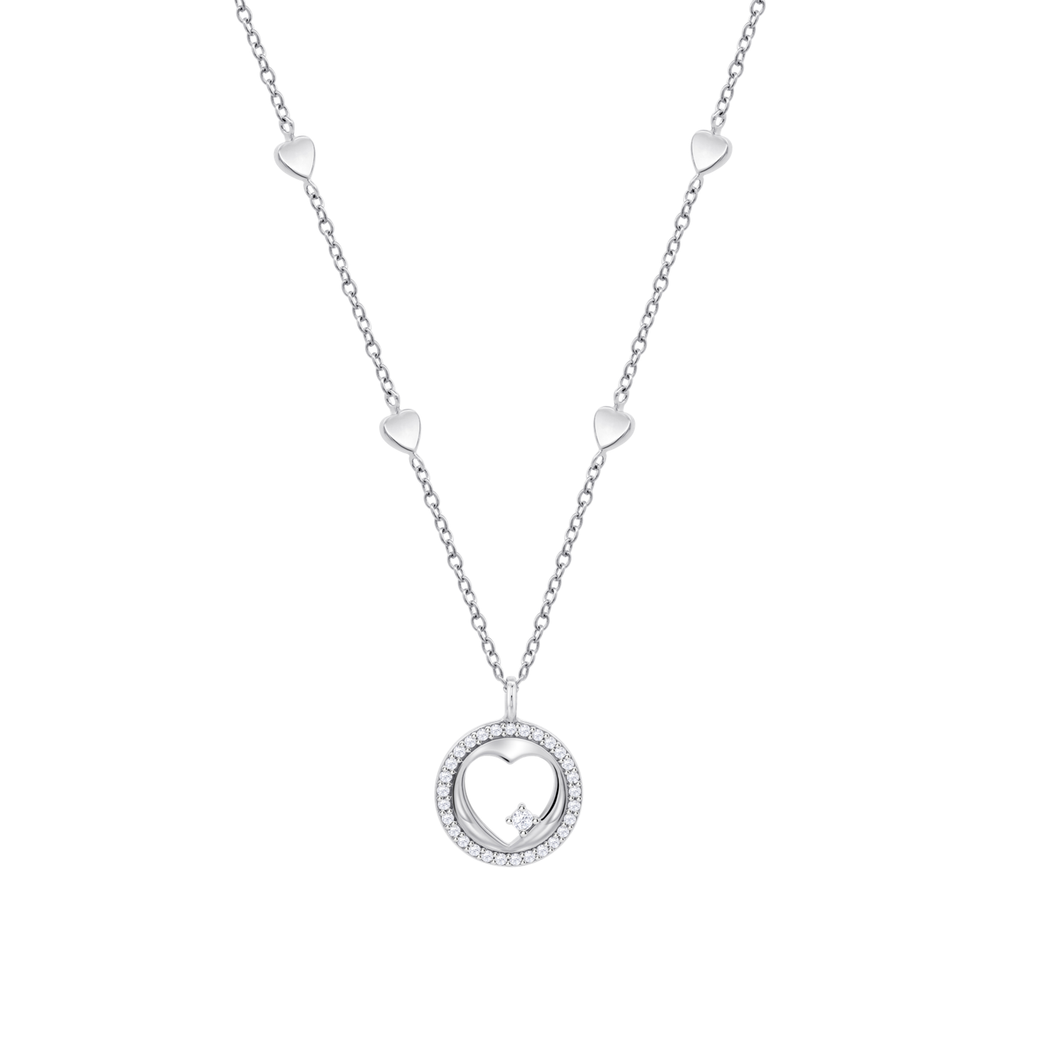 Collier Lotus Silver LP3917/1/1