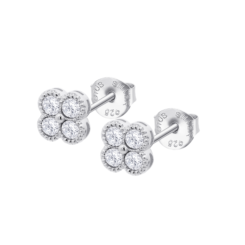 Boucles d'oreilles Lotus Silver LP1612/4/1