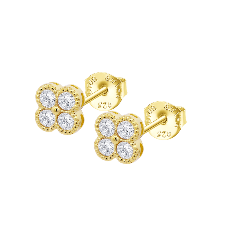 Boucles d'oreilles Lotus Silver LP1612/4/2