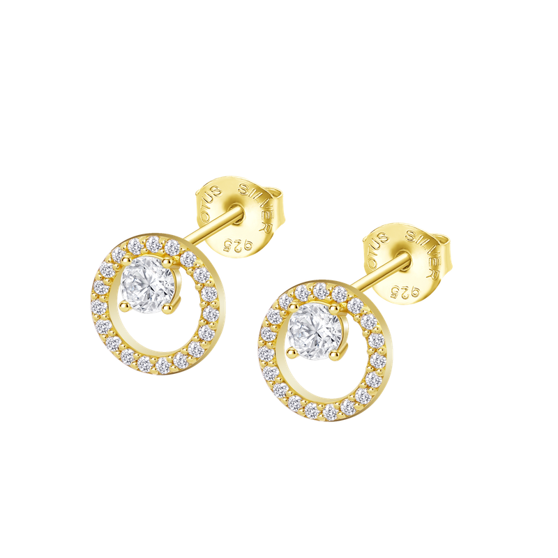 Boucles d'oreilles Lotus Silver LP3080/4/2