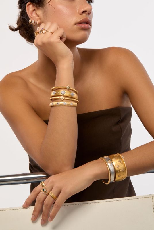 White Lotus Cuff
