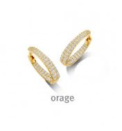 Boucle d'oreille Orage BC042