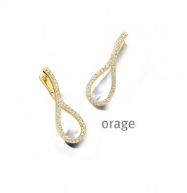 Boucle d'oreille Orage BC049