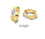 Boucle d'oreille Orage BC131