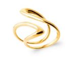 Bagues Acier Doré 3417309