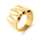 Bagues Acier Doré 3417609