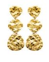 Boucles d'oreilles Acier Doré 3134609