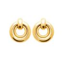 Boucles d'oreilles Acier Doré 3136309
