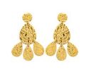 Boucles d'oreilles Acier Doré 3133909