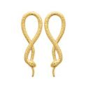 Boucles d'oreilles Acier Doré 3133609