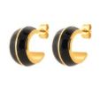 Boucles d'oreilles Acier Doré 3608509