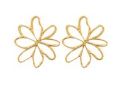 Boucles d'oreilles Acier Doré 3117409