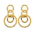 Boucles d'oreilles Acier Doré 3116509