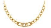 Collier Acier Doré 312287