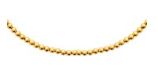 Collier Acier Doré 312431
