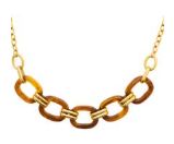 Collier Acier Doré 312415