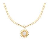 Collier Acier Doré 312400