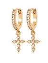Boucles d'oreilles Plaqué Or 750