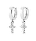 Boucles d'oreilles Argent 925 Rhodié