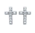 Boucles d'oreilles Argent 925 Rhodié