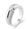 Bague Argent 925 Rhodié