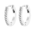 Boucles d'oreilles Argent 925 Rhodié